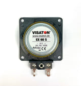 EX 60 S · 8 Ω · part 4506 — label and terminals