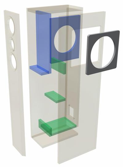 VOX 200 · part 5905 — Exploded cabinet drawing