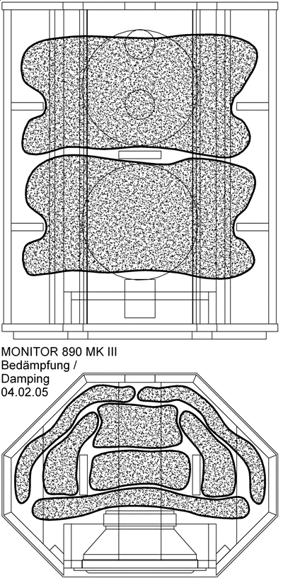MONITOR 890 MK III · part 5957 — Construction detail
