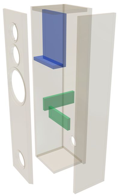 CLASSIC 200 · part 5964 — Exploded cabinet drawing
