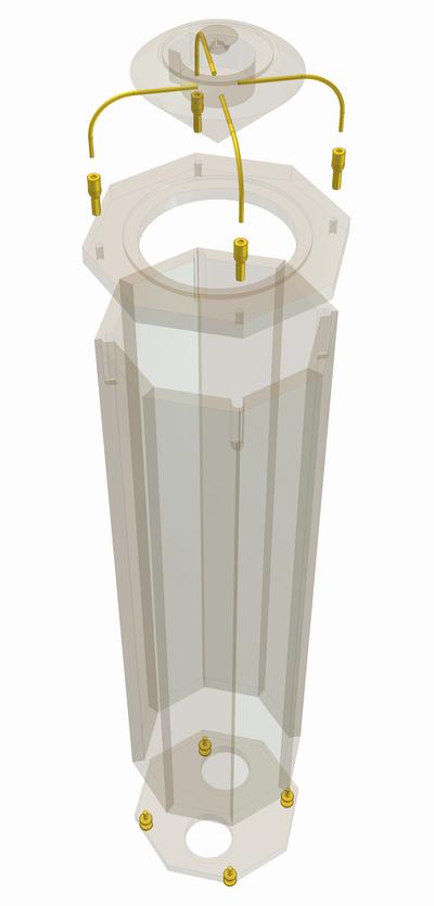 FONTANA · part 5974 — Exploded cabinet drawing
