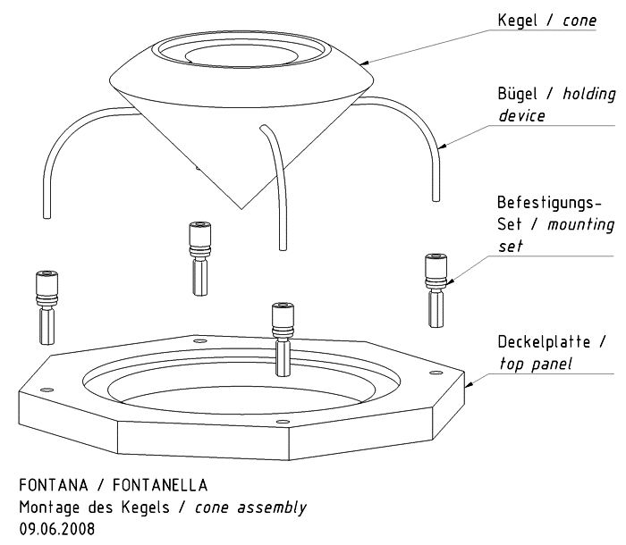 FONTANA · part 5974 — Assembly drawing