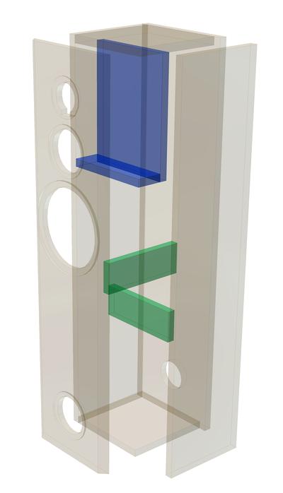 CLASSIC 200 GF · part 5962 — Exploded cabinet drawing