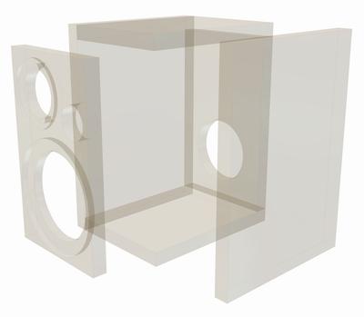 ALTO GENESIS SAT · part 5971 — Exploded cabinet drawing