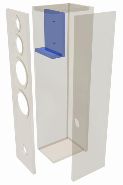 ALTO III C · part 5972 — Exploded cabinet drawing