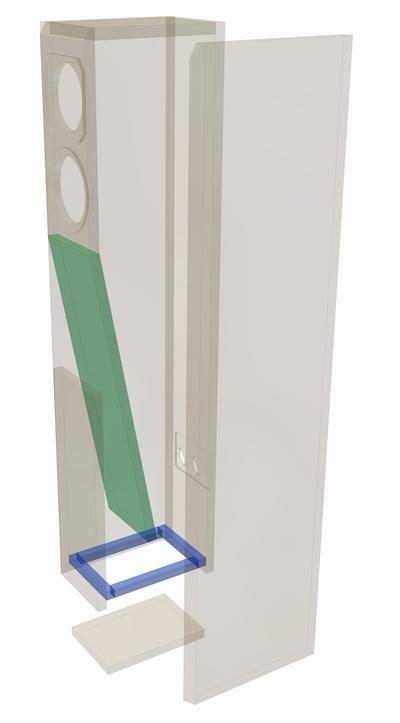 TOPAS · part 5924 — Exploded cabinet drawing