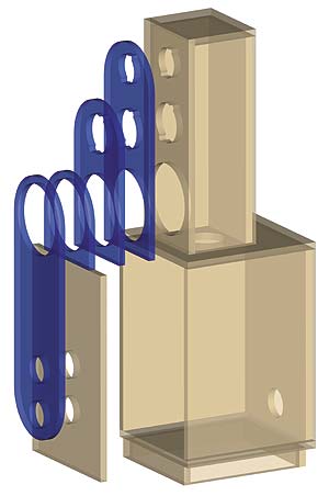 CASABLANCA MK IV · part 5979 — Exploded cabinet drawing