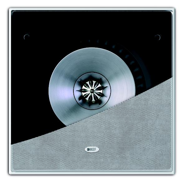 KEF architectural home-theatre speakers
