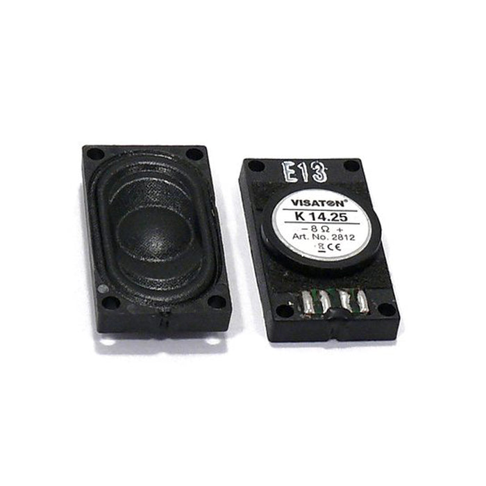 Visaton K 14.25, 8 Ohm, 0.5 x 1 Inch - Full Range Miniature Speaker