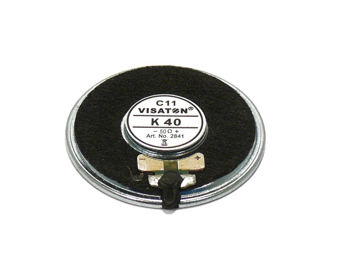 Visaton K 40, 50 Ohm, 1.6 Inch - Miniature Speaker