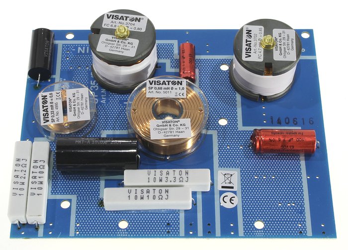 Visaton HW 3/130 NG 8 Ohm, Crossover Network