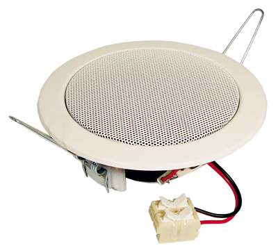 DL 10 · 8 Ω · white · part 50110 — Product photo