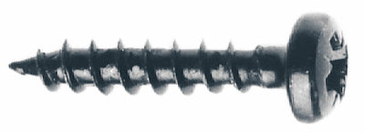Round-head wood screws — Example of screw series